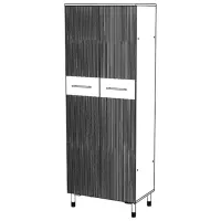 Шкаф ML-Mobila Velvet Nr 16 800 80 x 50см x 216 / ЛДСП / Крафт белый photo 2