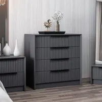 Комод Trendy Kale Luxe 77 x 45 x 72см / Дерево / Антрацит photo 5