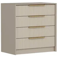 Комод Trendy Kale Luxe 77 x 45 x 72см / Дерево / Кремовый