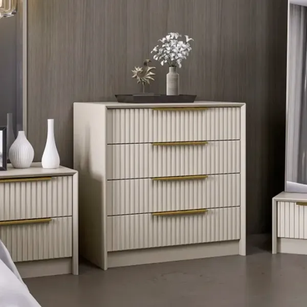 Комод Trendy Kale Luxe 77 x 45 x 72см / Дерево / Кремовый photo 2