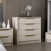 Комод Trendy Kale Luxe 77 x 45 x 72см / Дерево / Кремовый photo 2