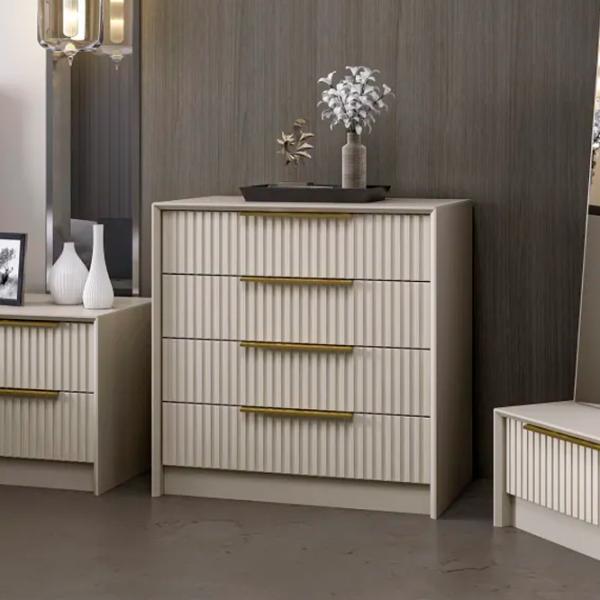 Комод Trendy Kale Luxe 77 x 45 x 72см / Дерево / Кремовый photo 3