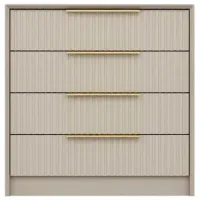 Комод Trendy Kale Luxe 77 x 45 x 72см / Дерево / Кремовый photo 5