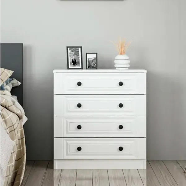 Комод Trendy Kale 42 x 72 x 77см / Дерево / White photo 4