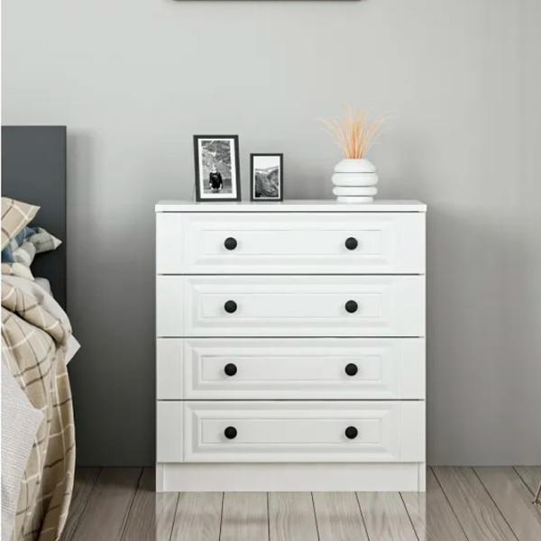 Комод Trendy Kale 42 x 72 x 77см / Дерево / White photo 4