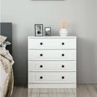 Comodă Trendy Kale 42 x 72 x 77 / Lemn / White photo 4