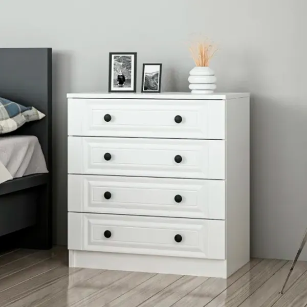 Комод Trendy Kale 42 x 72 x 77см / Дерево / White photo 5