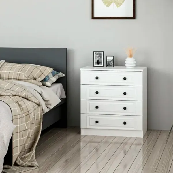 Комод Trendy Kale 42 x 72 x 77см / Дерево / White photo 6