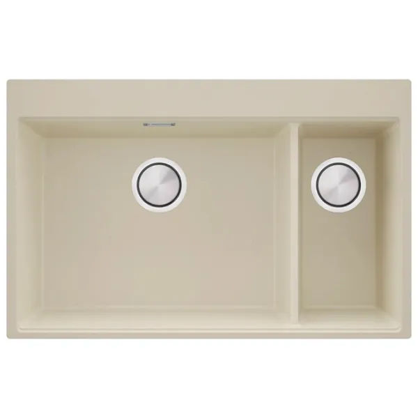 Кухонная мойка PRIMAGRAN OSLO 80 Duo Top 53 x 78 / Гранит / Бежевый photo 1