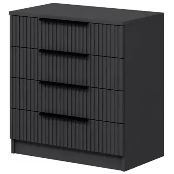Комод Trendy Kale 42 x 72 x 85см / ДСП / Антрацит photo 2
