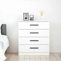 Комод Trendy Kale 42 x 70 x 79см / ДСП / White photo 4