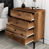 Комод Trendy Lizbon 90.7 x 76 x 40см / ДСП / Brown photo 5