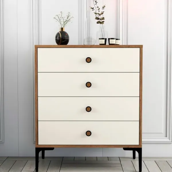 Комод Trendy Lizbon 90.7 x 76 x 40см / ДСП / Кремовый photo 3