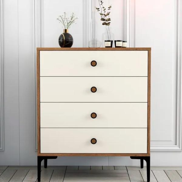 Комод Trendy Lizbon 90.7 x 76 x 40см / ДСП / Кремовый photo 3