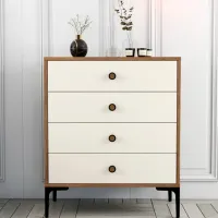Комод Trendy Lizbon 90.7 x 76 x 40см / ДСП / Кремовый photo 3