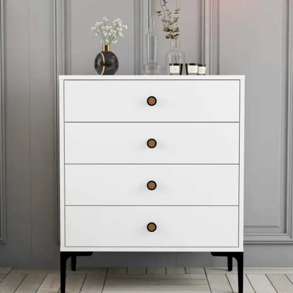 Comodă Trendy Lizbon 90.7 x 76 x 40 / PAL / White photo 3