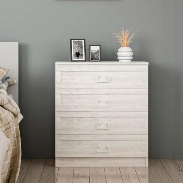 Комод Trendy Kale 42 x 72 x 77см / ДСП / White photo 4