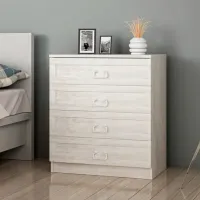 Комод Trendy Kale 42 x 72 x 77см / ДСП / White photo 5