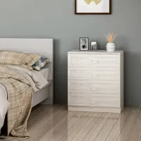Комод Trendy Kale 42 x 72 x 77см / ДСП / White photo 6