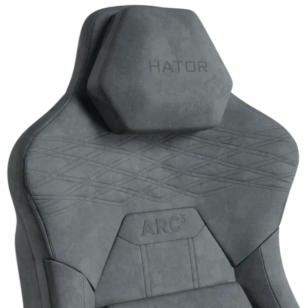 Игровое кресло Hator Arc 3 XL Черный Серый photo 8