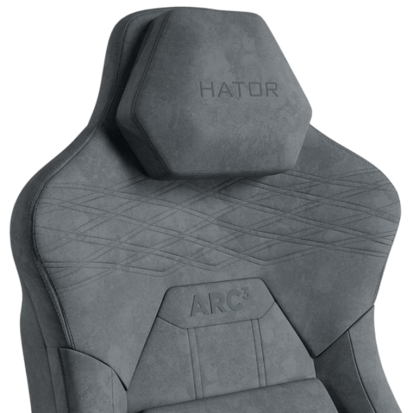 Игровое кресло Hator Arc 3 XL Черный Серый photo 8