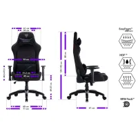 Scaun Gaming SENSE7 Spellcaster FUKU XL Black photo 9