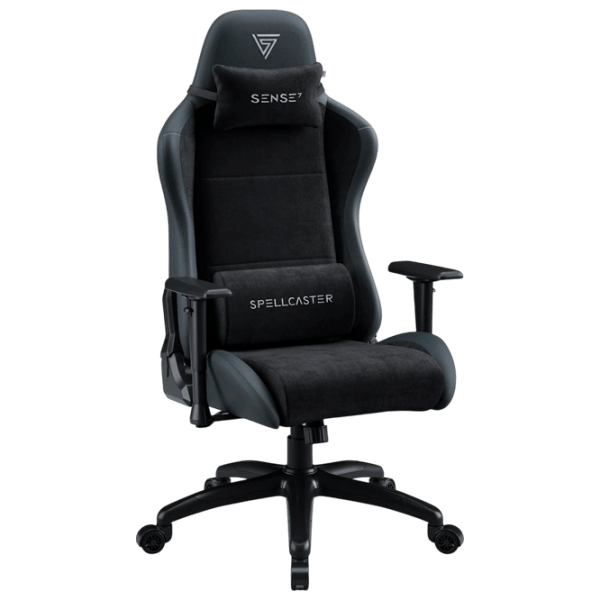 Игровое кресло SENSE7 Spellcaster FUKU XL  Черный photo 1