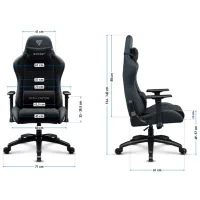 Scaun Gaming SENSE7 Spellcaster FUKU XL Black photo 8