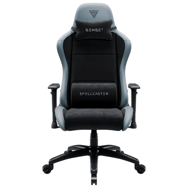 Игровое кресло SENSE7 Spellcaster FUKU XL Черный Серый photo 2