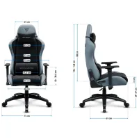 Scaun Gaming SENSE7 Spellcaster FUKU XL Black Gray photo 8