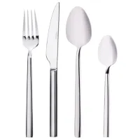 Set tacâmuri Ardesto AR0724BES Oțel inoxidabil / 24 photo 2