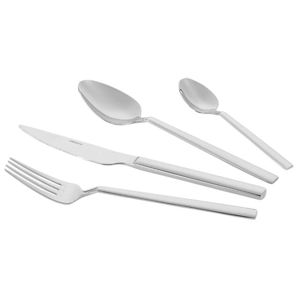 Set tacâmuri Ardesto AR0724BES Oțel inoxidabil / 24 photo 3