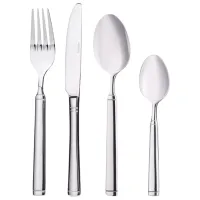 Set tacâmuri Ardesto AR0724BS Oțel inoxidabil / 24 photo 2