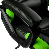 Игровое кресло Gamemax GCR07 Зелёный Черный photo 8