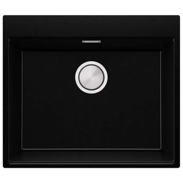 Кухонная мойка PRIMAGRAN OSLO 60 Top 53 x 58 / Гранит / Черный photo 1