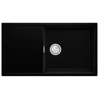 Кухонная мойка PRIMAGRAN IBIZA 900-60 50 x 90 / Гранит / Черный