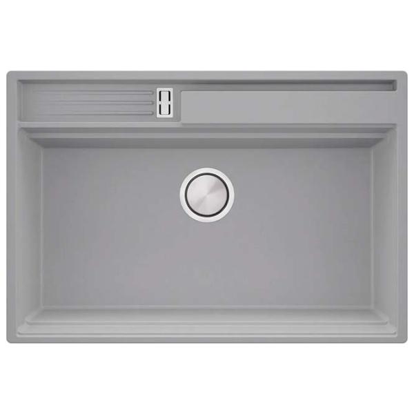 Кухонная мойка PRIMAGRAN OSLO 80 Pocket Multilevel 53 x 78 / Гранит / Серый photo 1