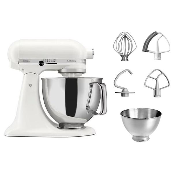Миксер KitchenAid 5KSM175PSEPL 300 Вт / Белый photo 6