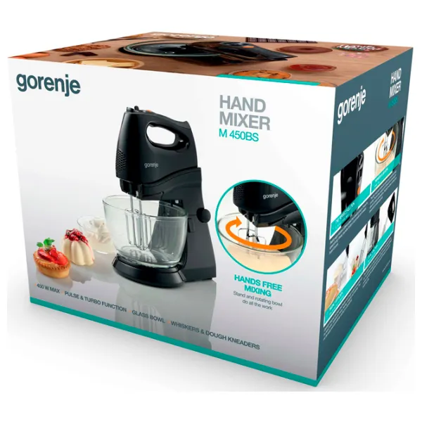 Mixer Gorenje M450BS 400 W / Black photo 6