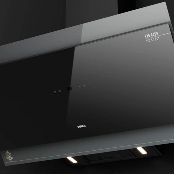 Hotă Teka DVT-VG 98660 TOS BK Înclinată/ Black/ Gray photo 4