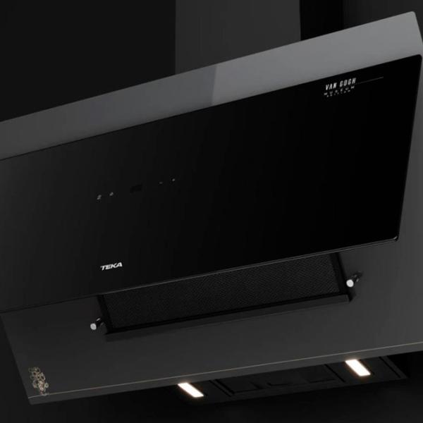 Hotă Teka DVT-VG 98660 TOS BK Înclinată/ Black/ Gray photo 5