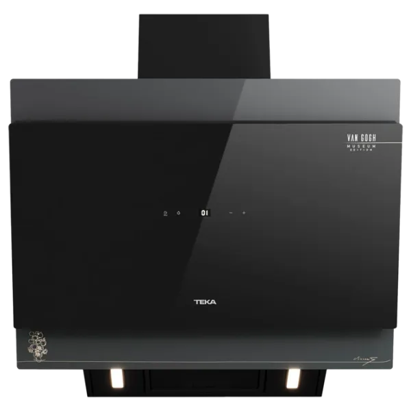 Hotă Teka DVT-VG 68660 TOS BK Înclinată/ Black/ Gray photo 1
