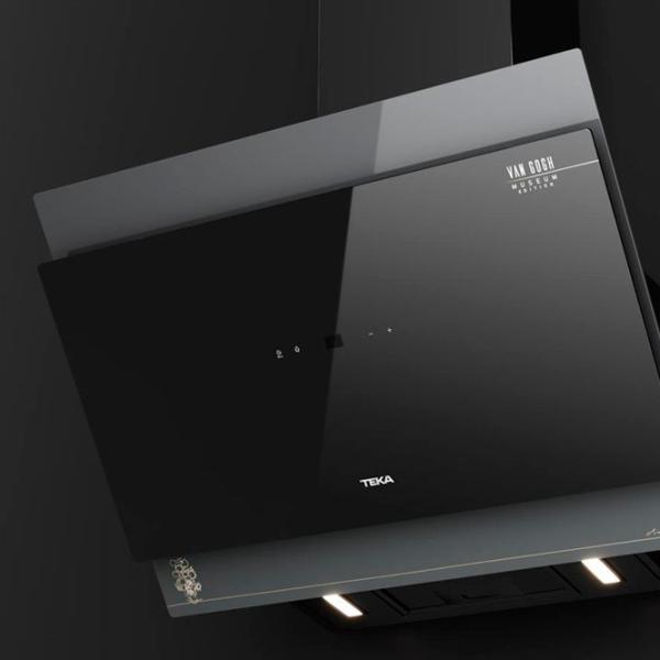Hotă Teka DVT-VG 68660 TOS BK Înclinată/ Black/ Gray photo 5