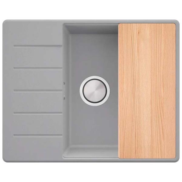 Кухонная мойка PRIMAGRAN COPENHAGEN 620-50 Top 50 x 62 / Гранит / Серый photo 2