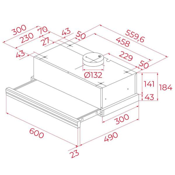 Hotă Teka CNL 6415 Plus G1 Încorporabilă/ Black/ Inox photo 7