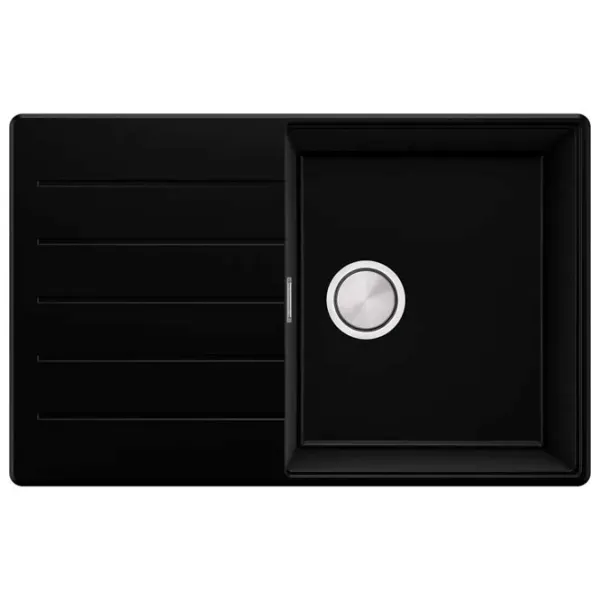 Кухонная мойка PRIMAGRAN COPENHAGEN 780-50 Top 50 x 78 / Гранит / Черный photo 1