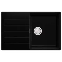 Кухонная мойка PRIMAGRAN COPENHAGEN 780-50 Top 50 x 78 / Гранит / Черный металлик