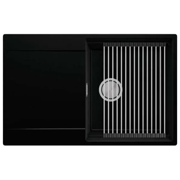 Кухонная мойка PRIMAGRAN SAN FRANCISCO 780-50 level 50 x 78 / Гранит / Черный металлик photo 1