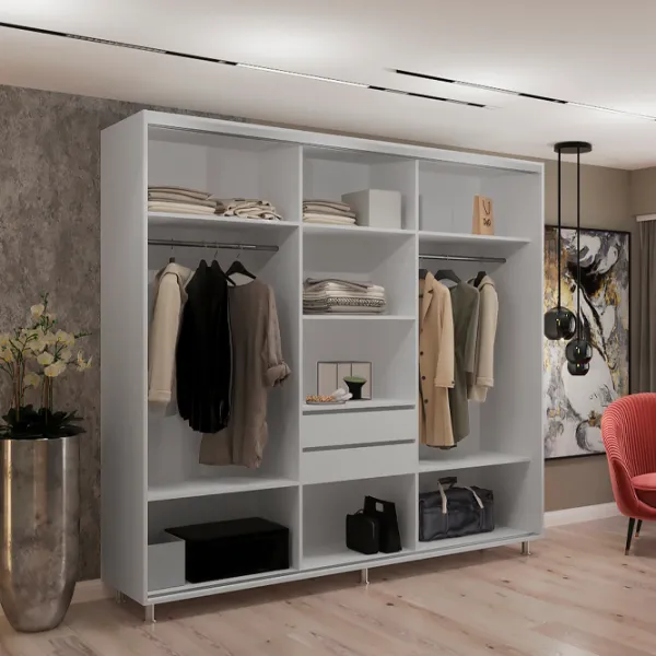 Dulap My-Style Cupe 240 x 60 x 220 / PAL / Ashen photo 2