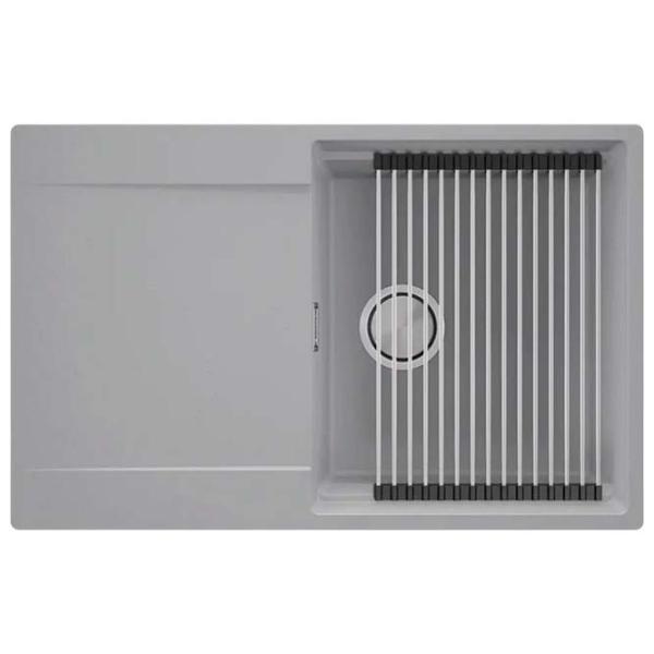 Кухонная мойка PRIMAGRAN SAN FRANCISCO 780-50 level 50 x 78 / Гранит / Серый photo 1